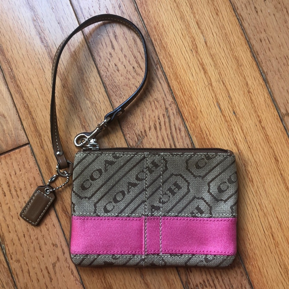 Coach wristlet